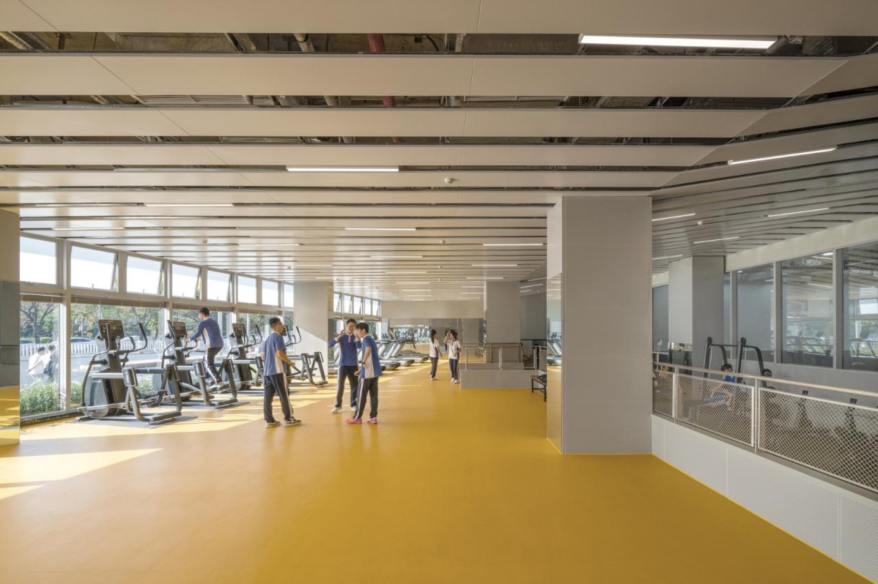 BIM建筑|福田中学校园设计 / reMIX 临界工作室