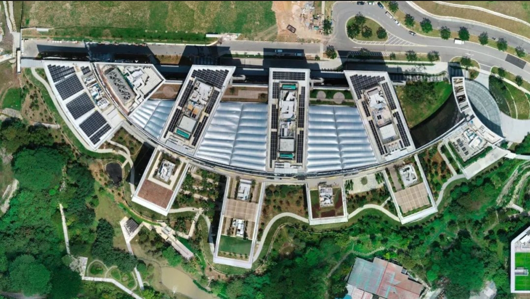 BIM建筑|开启花园办公的未来形态：盛裕集团总部 / Surbana Jurong Campus