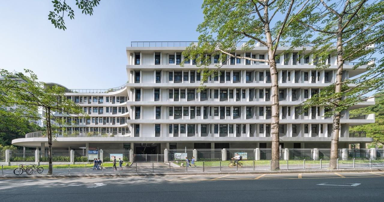 BIM建筑|景龙小学 / 非常建筑