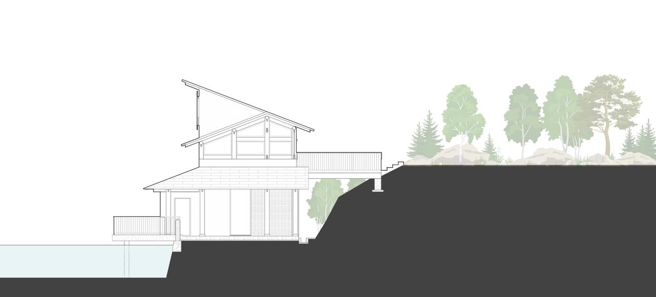 BIM建筑|大沙里乡村咖啡书屋 / 之行建筑