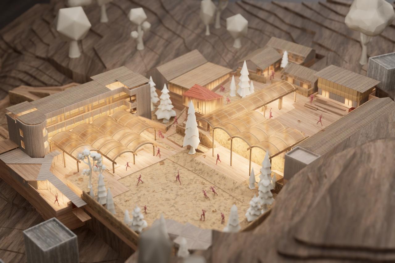 BIM建筑|绍兴孙岙小学改造 / 造作建筑