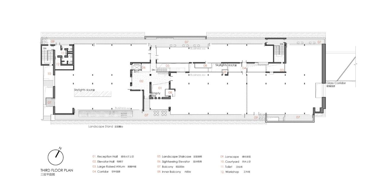 BIM建筑|动力车间 / 本哲建筑