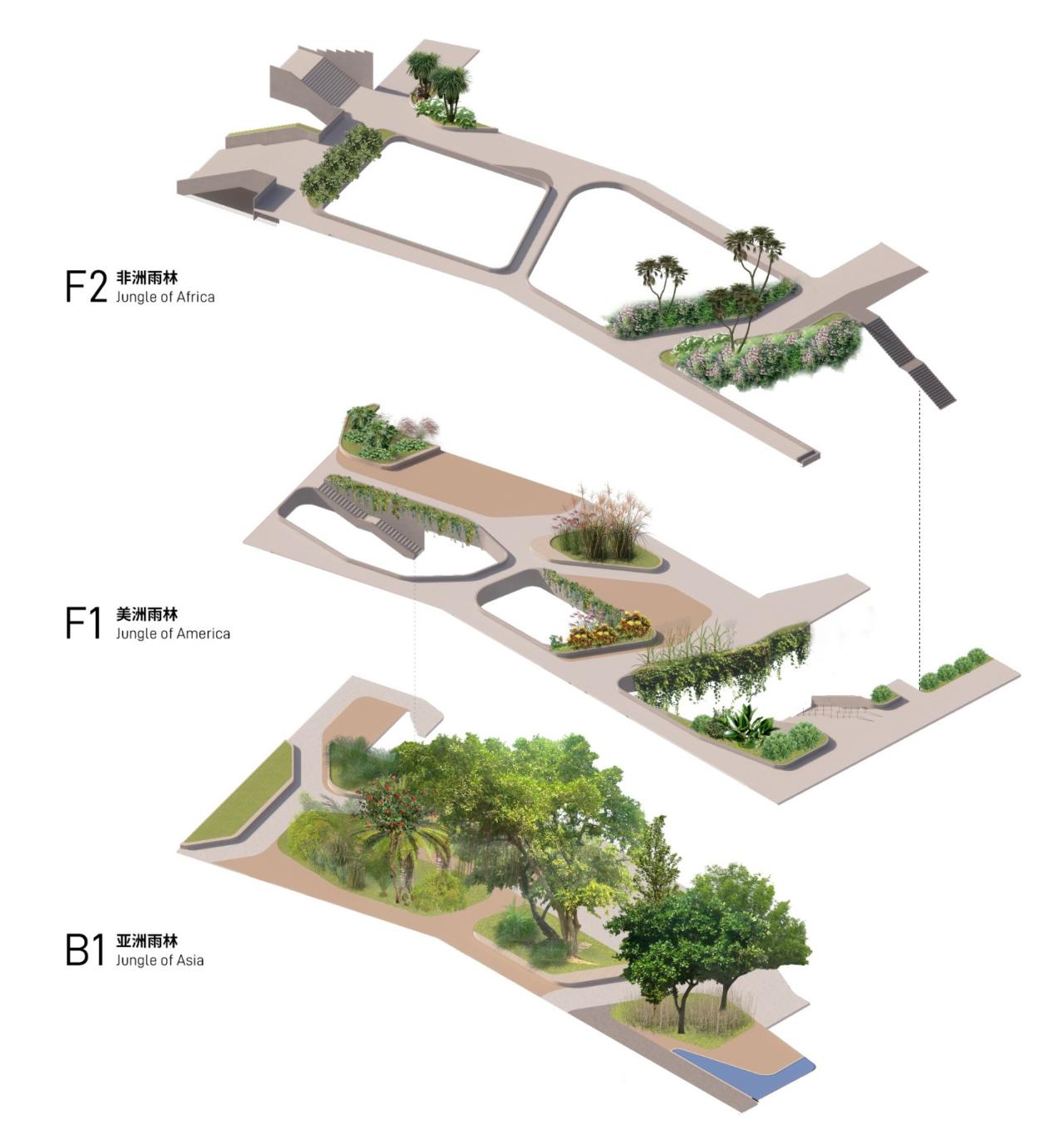 BIM建筑|福田中学校园设计 / reMIX 临界工作室