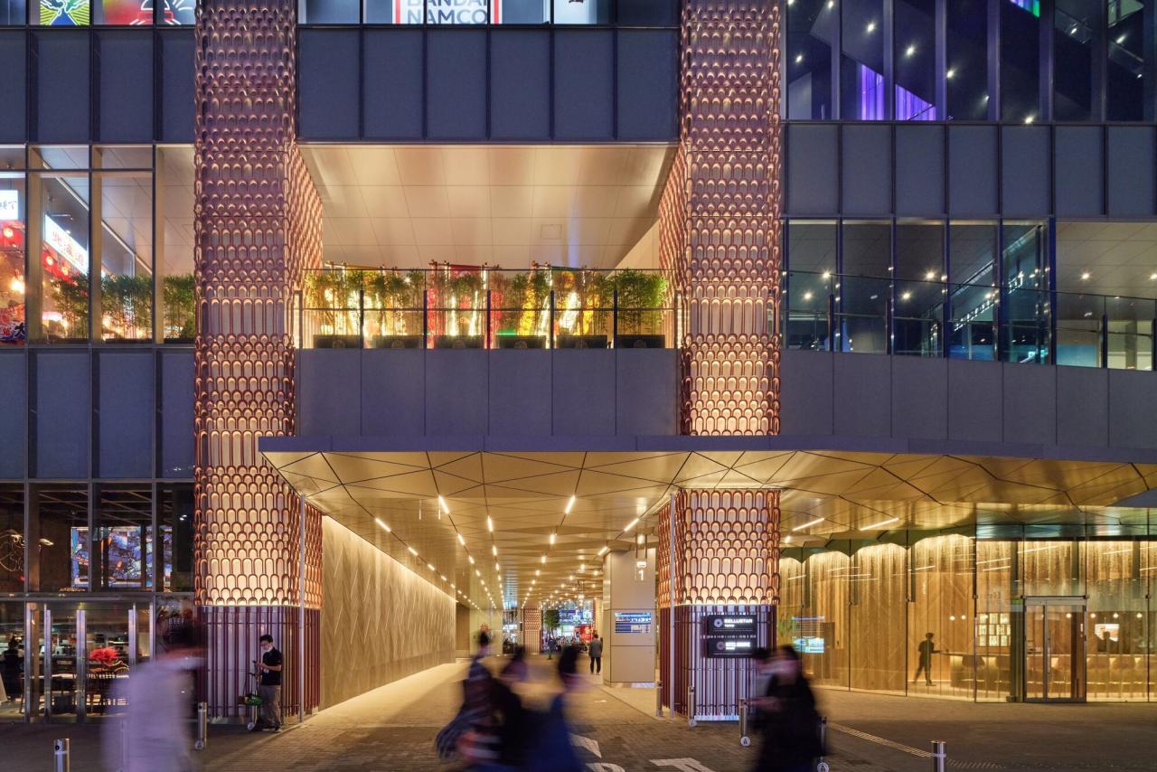 BIM建筑|东急歌舞伎町塔 / 永山祐子建筑设计 + KUME SEKKEI Co. + 东急设计