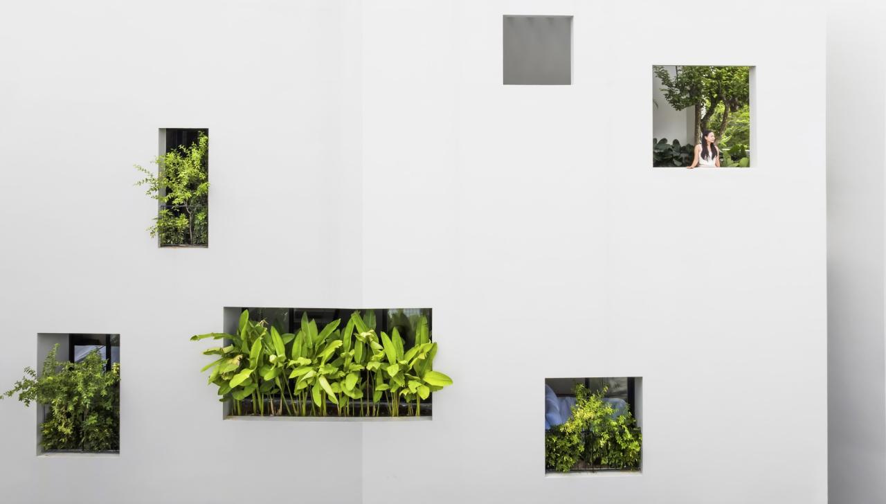 BIM建筑|天空花园别墅 / Pham Huu Son Architects