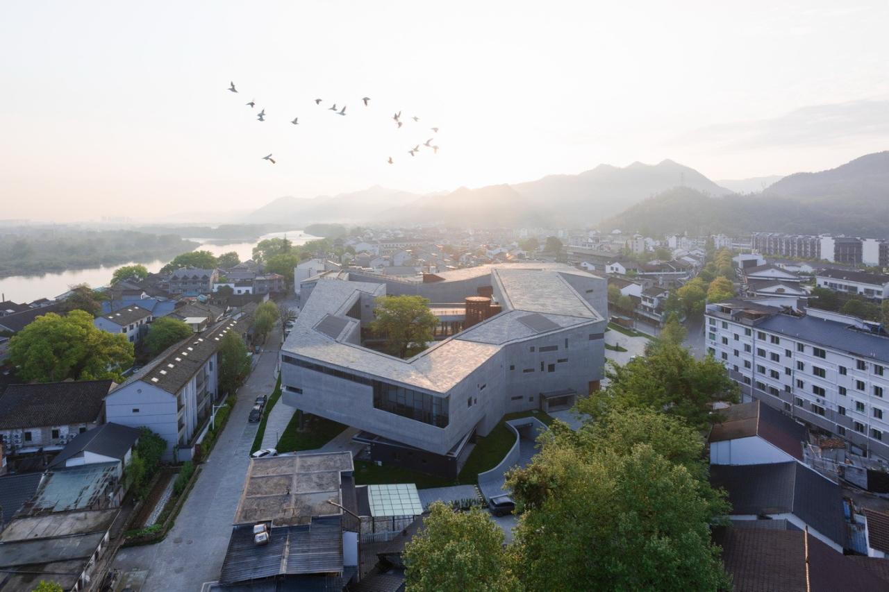 BIM建筑|丽水最大艺术综合体：古堰画乡艺术中心 / 孟凡浩-line+建筑事务所