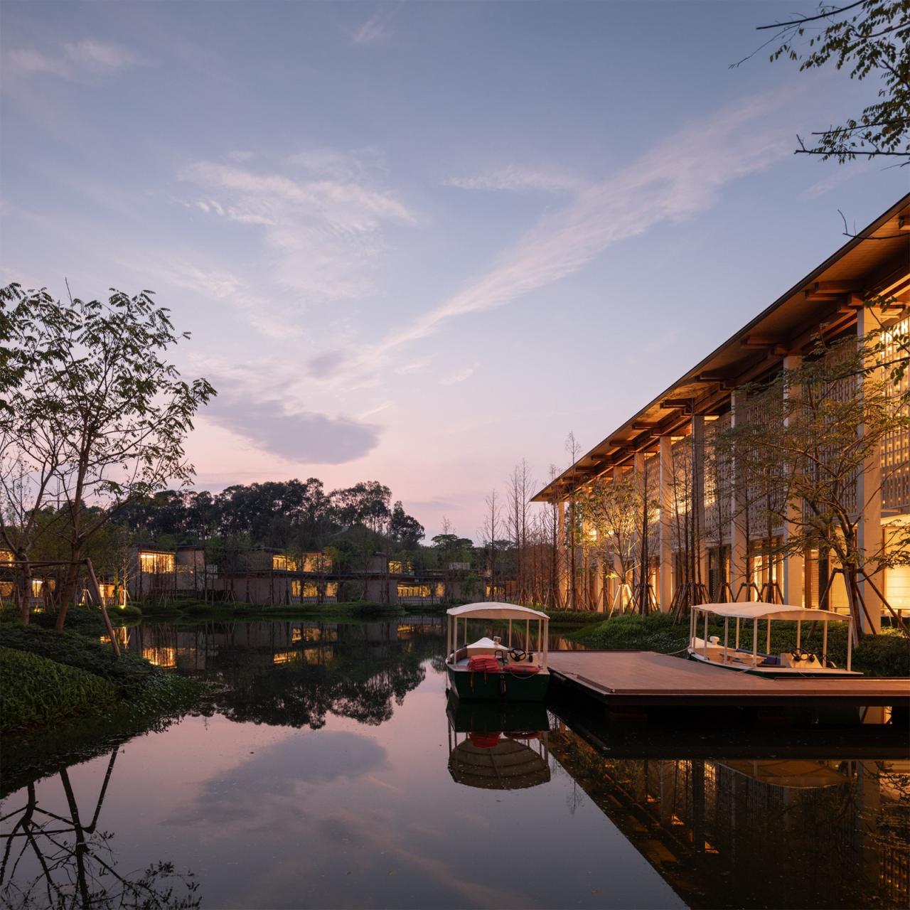 BIM建筑|东莞松山湖悦榕庄 / gad