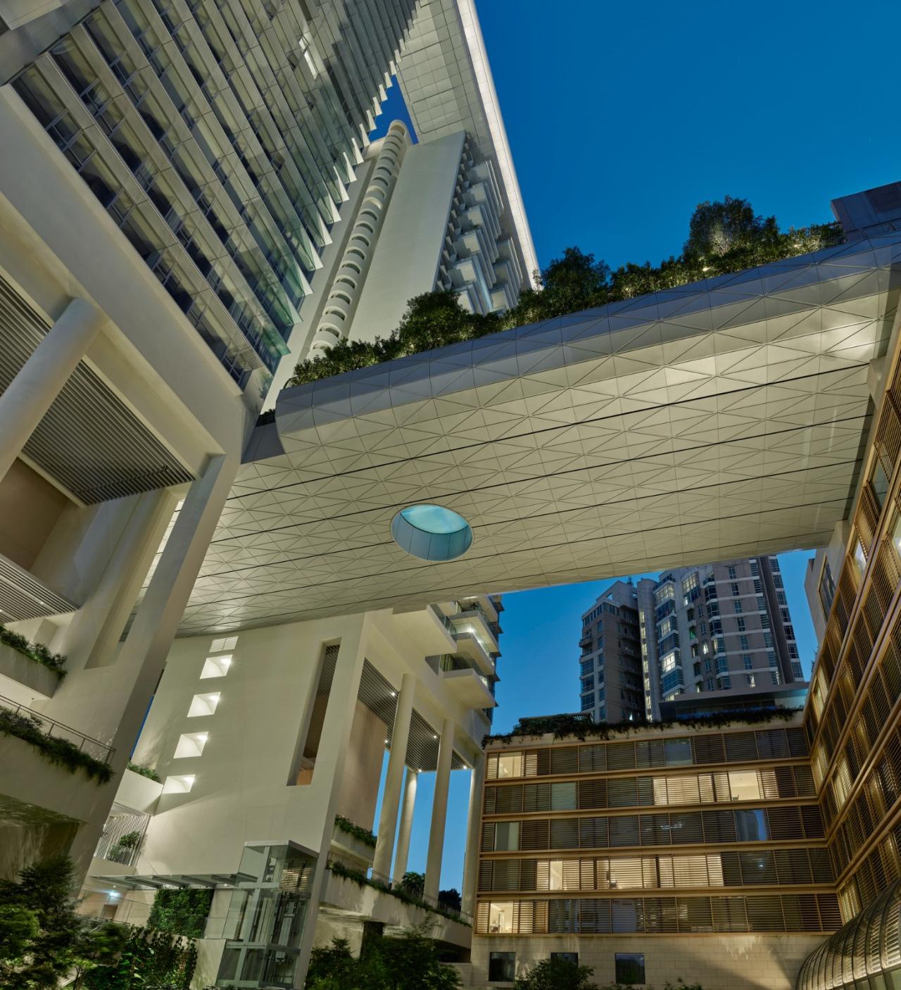 BIM建筑|铂瑞雅居与新加坡艾迪逊酒店 / 萨夫迪建筑事务所