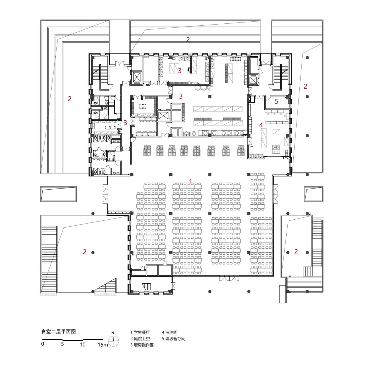 BIM建筑|江苏省梅村高级中学空港分校 / 华南理工大学建筑设计研究院