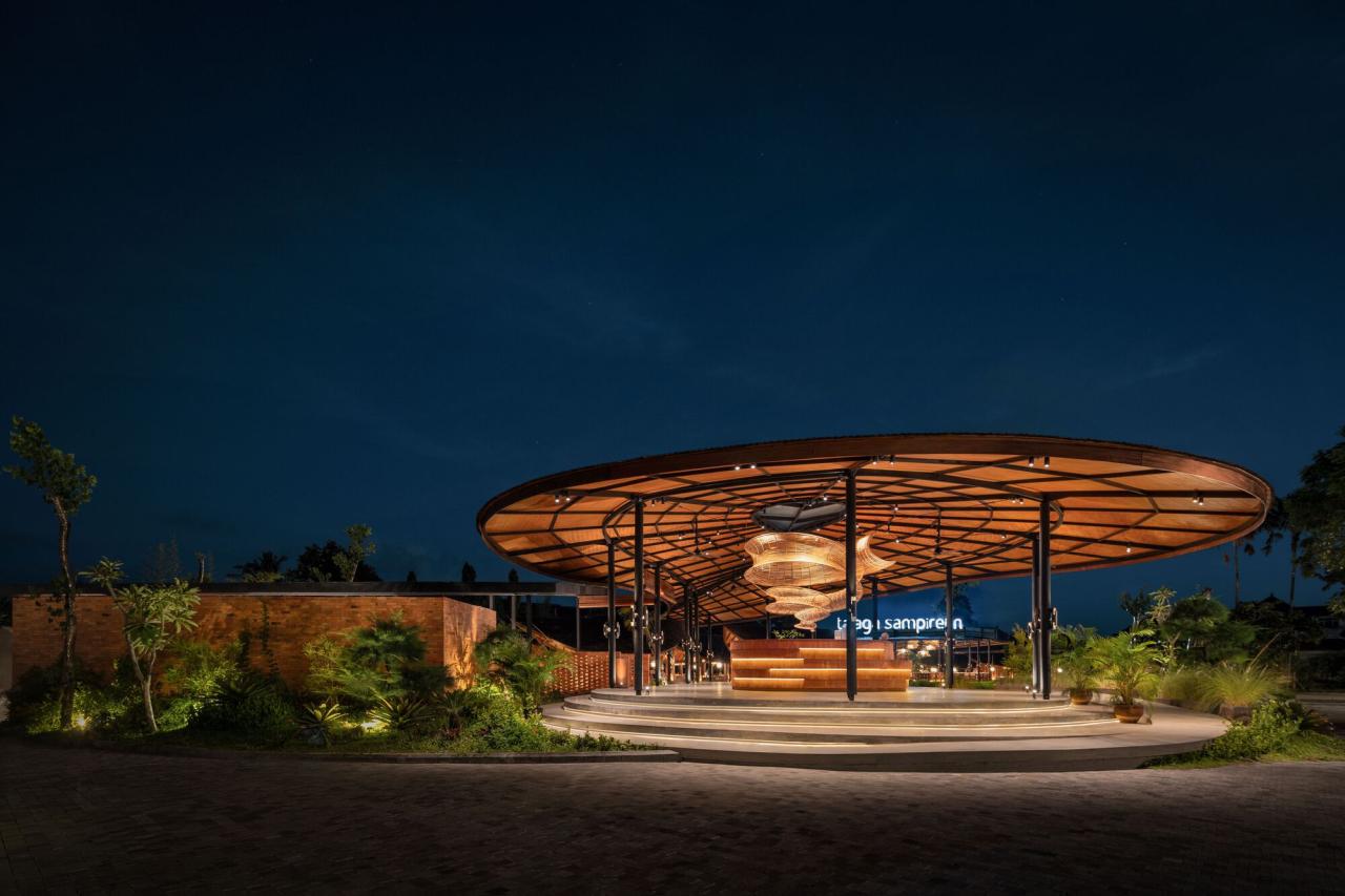 BIM建筑|Talaga Sampireun 巴厘岛餐厅 / K-Thengono Design Studio