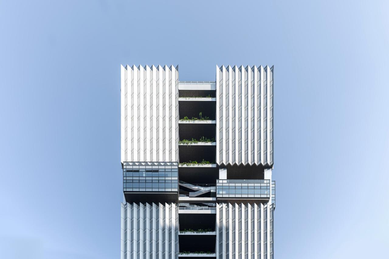 BIM建筑|T33全时中心：人、自然与科技的未来想象与表达 / Aedas建筑设计事务所