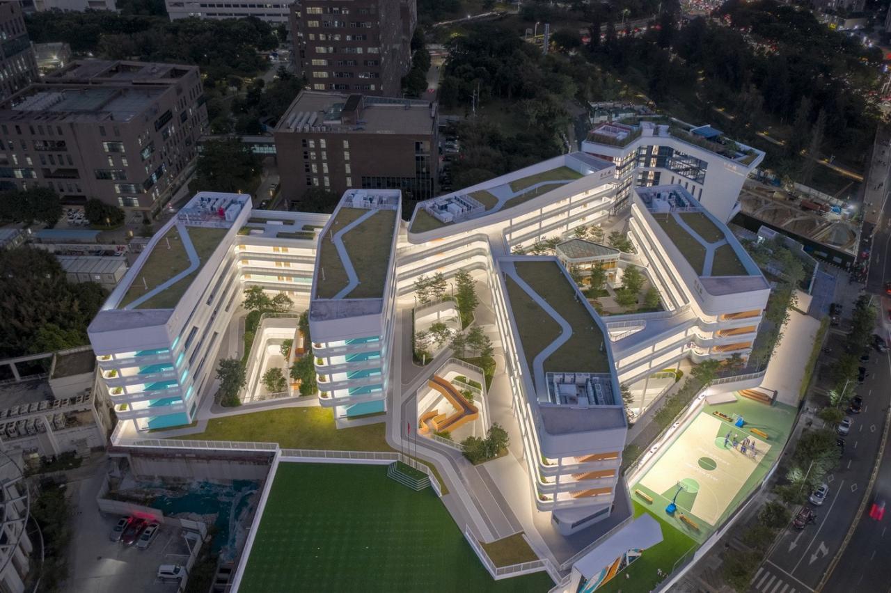 BIM建筑|南方科技大学附属实验学校 / 立方设计