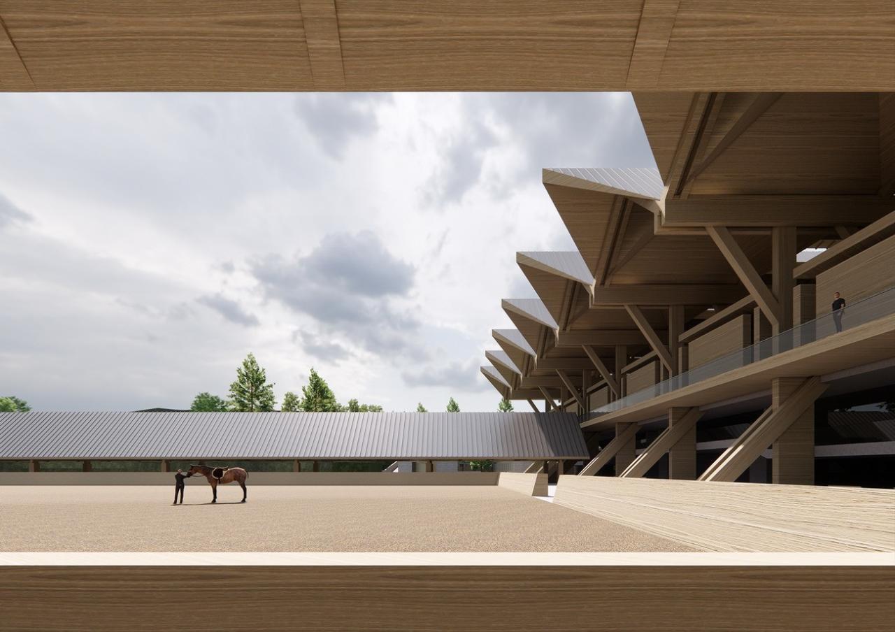 BIM建筑|深圳市光明国际马术中心/ 汤桦建筑设计