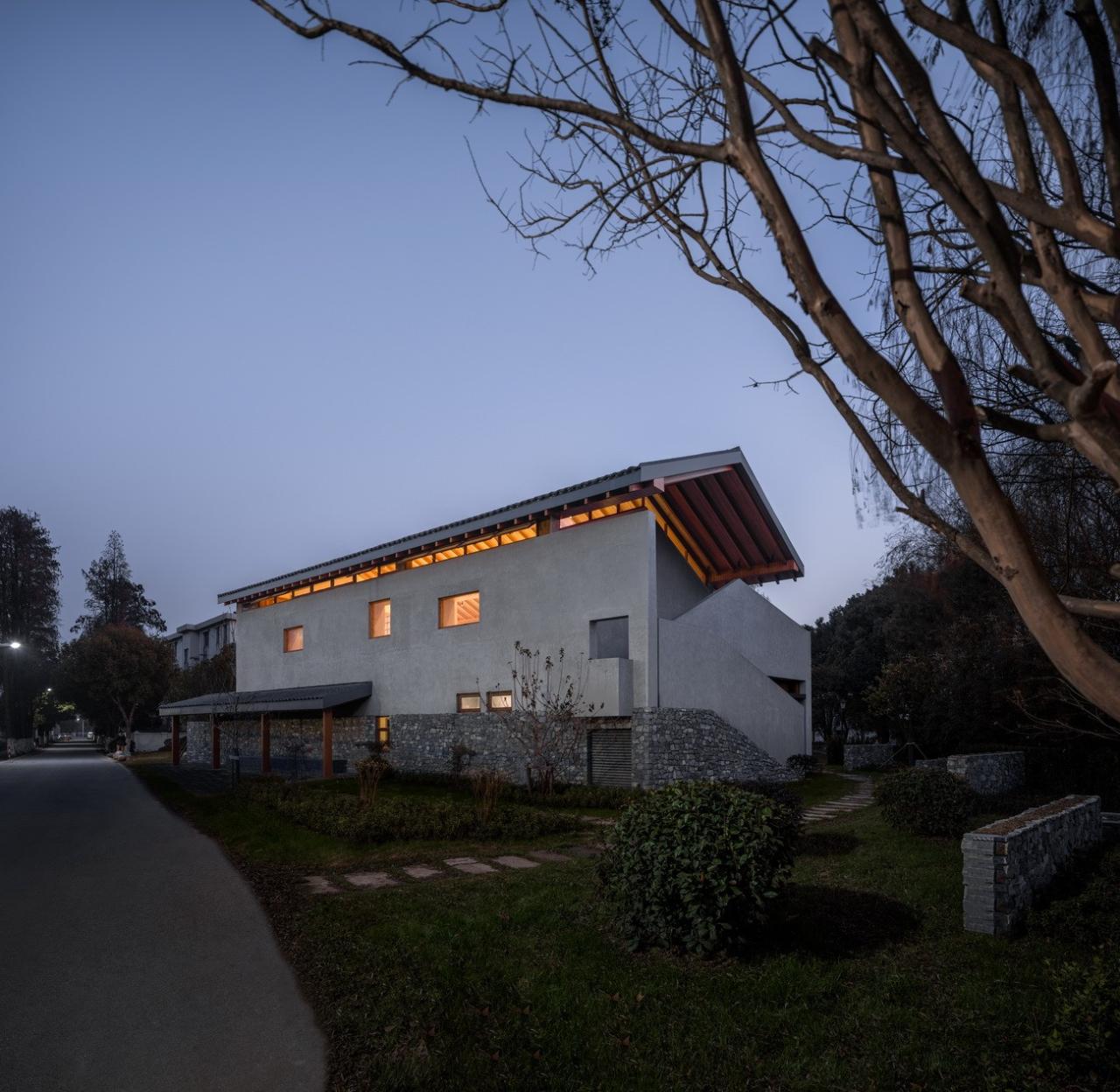 BIM建筑|龙南村伯鸿书屋 / 森上建筑