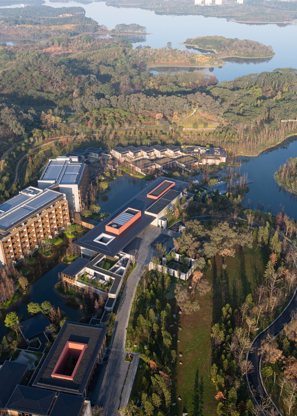 BIM建筑|东莞松山湖悦榕庄 / gad