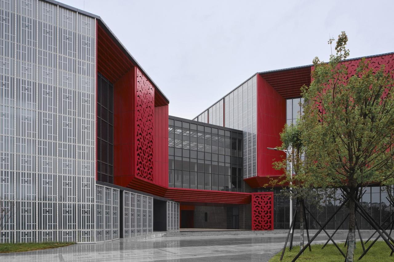 BIM建筑|山东省菏泽市郓城文化艺术中心 / 天津大学设计总院·顾志宏工作室