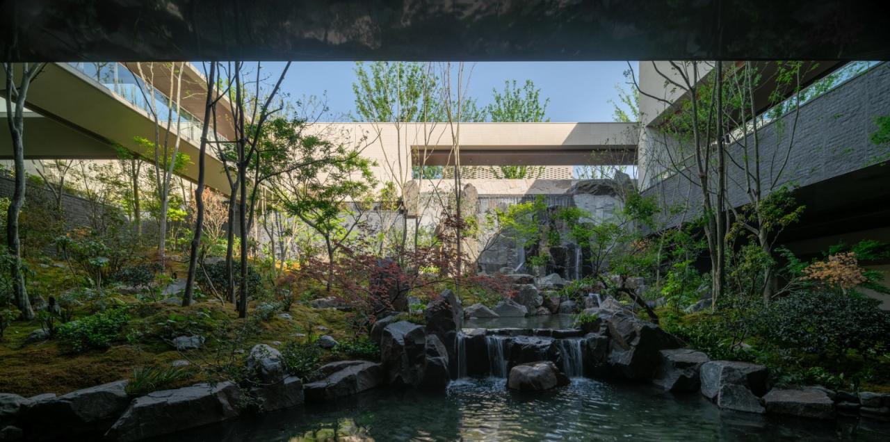 BIM建筑|宜兴雅达溪山酒店：方寸溪山 / goa大象设计