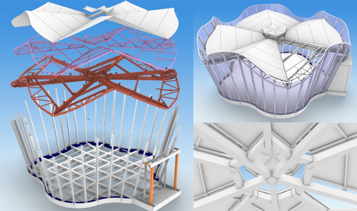 BIM建筑|整体可动的动态建筑：长沙“湘江之眼” / 朱培栋-line+建筑事务所
