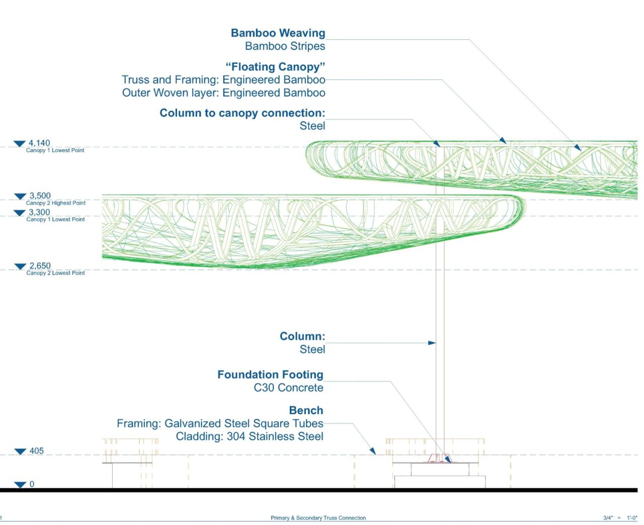 BIM建筑| 竹云 / 叙向建筑