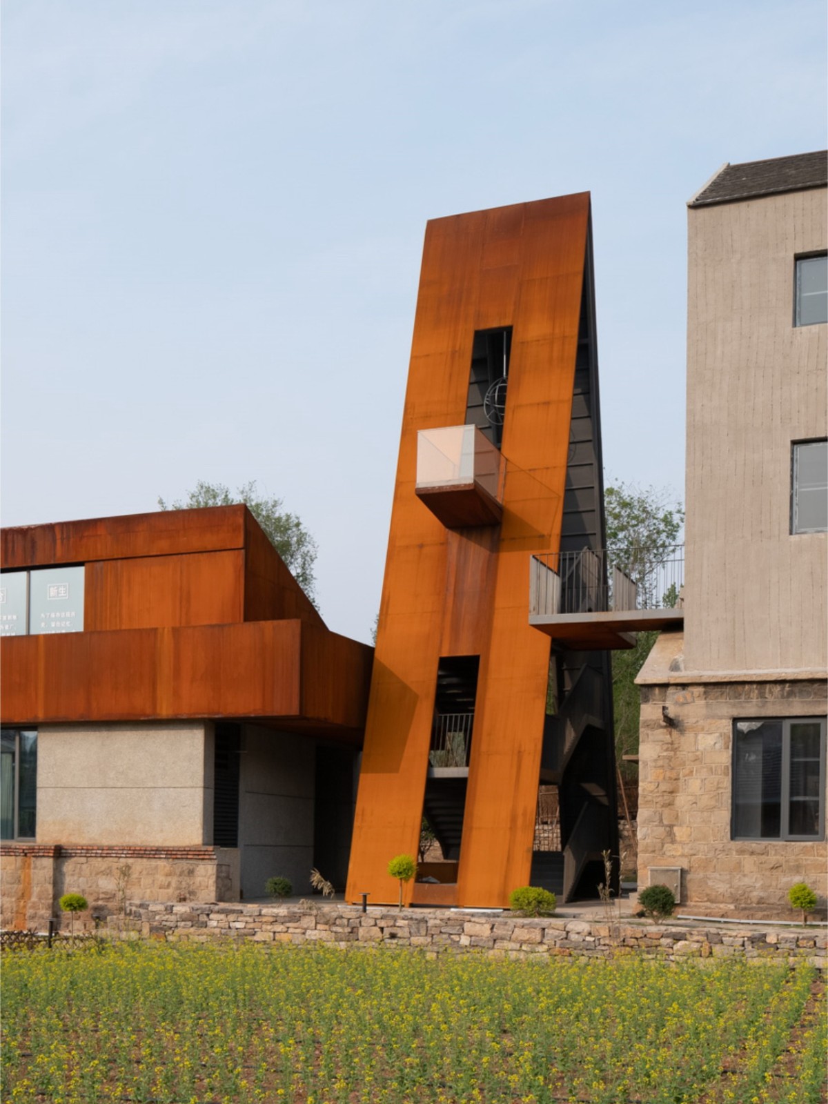 BIM建筑|无名境回崮自然疗愈民宿 / 杭州归乡宅院科技有限公司