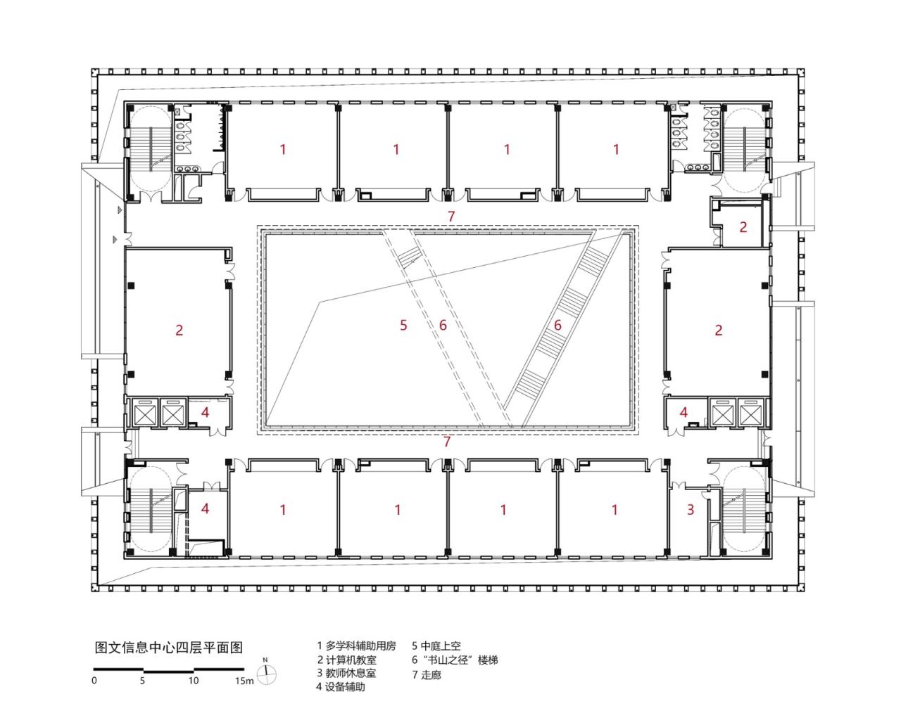 BIM建筑|江苏省梅村高级中学空港分校 / 华南理工大学建筑设计研究院