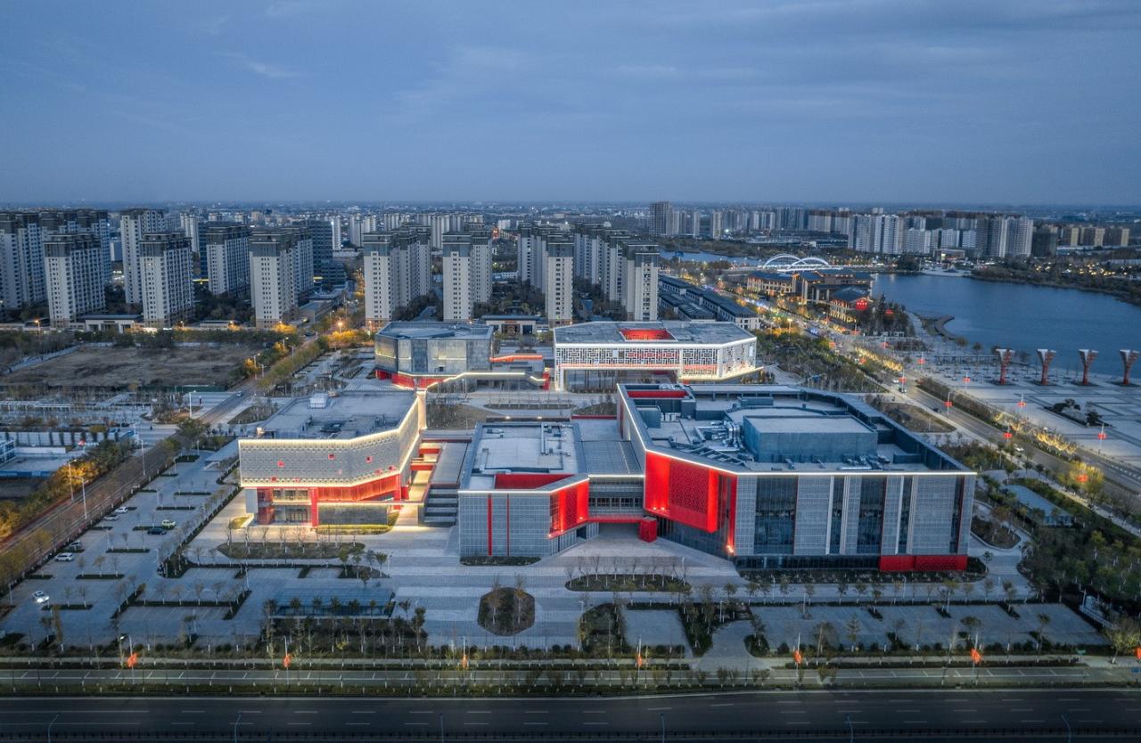 BIM建筑|山东省菏泽市郓城文化艺术中心 / 天津大学设计总院·顾志宏工作室