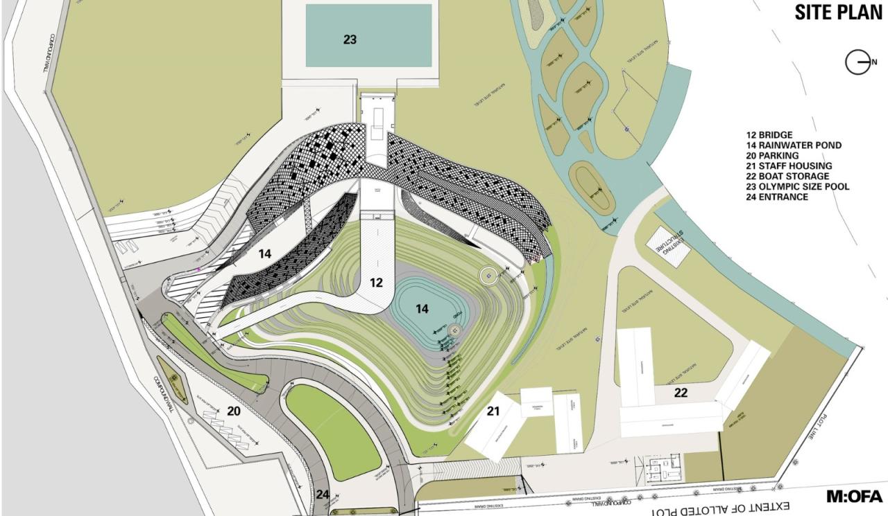 BIM建筑|国家水上运动研究所 / M:OFA 工作室