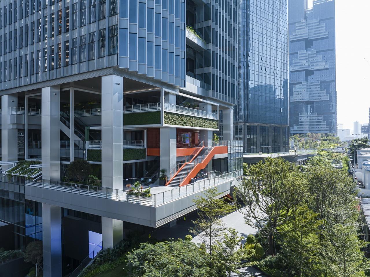 BIM建筑|T33全时中心：人、自然与科技的未来想象与表达 / Aedas建筑设计事务所