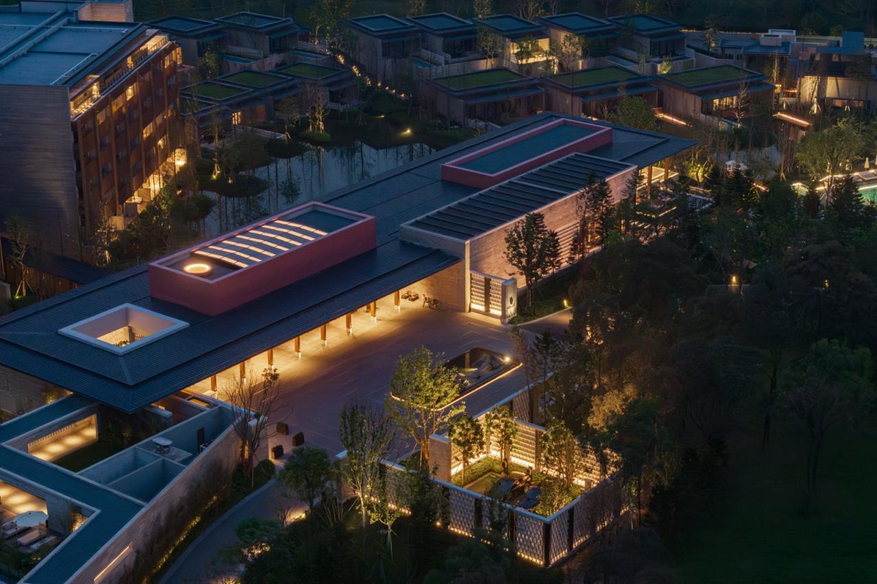 BIM建筑|东莞松山湖悦榕庄 / gad