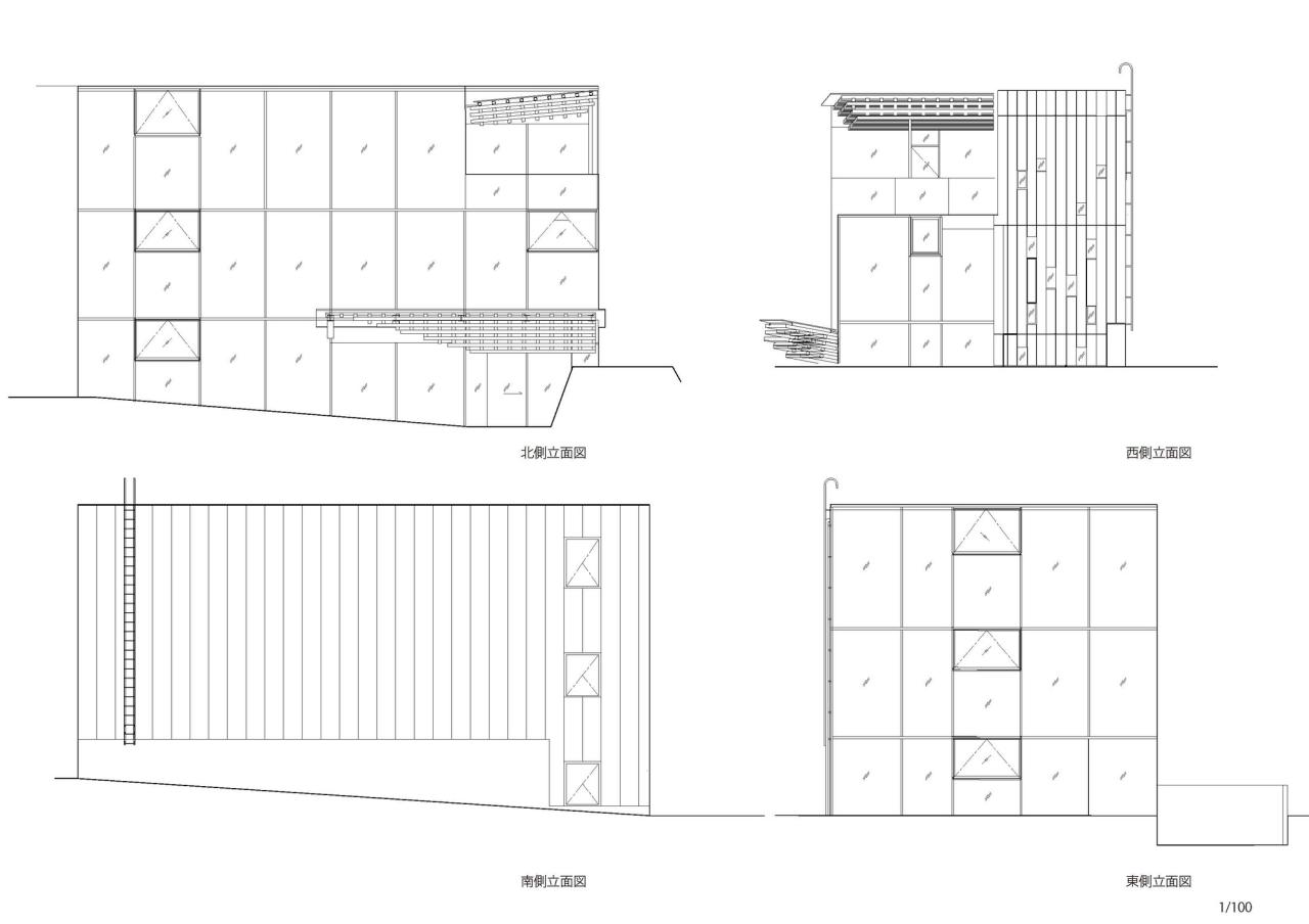 BIM建筑|AEAJ 景观平台 / 隈研吾建筑都市设计事务所