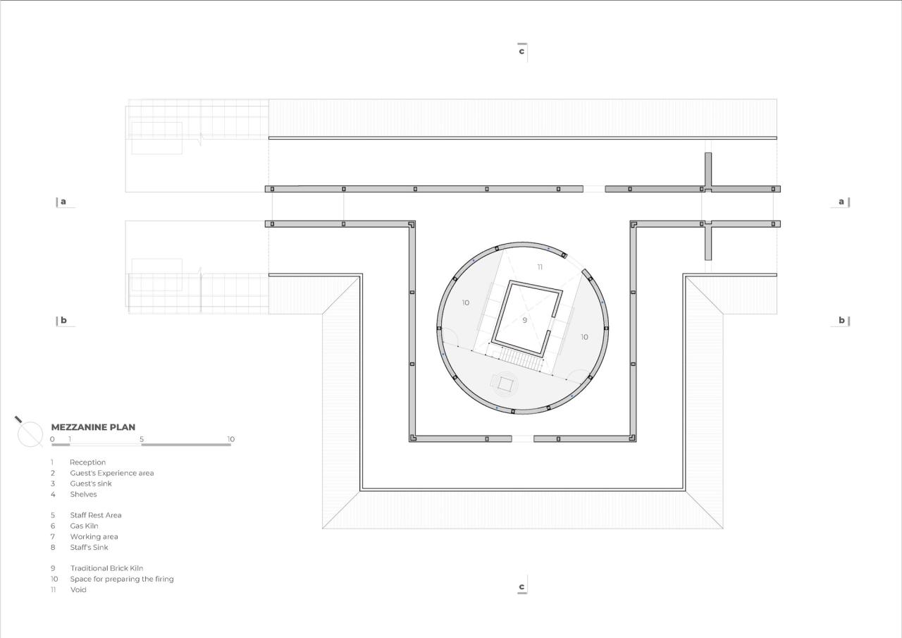 BIM建筑|陶俑工作室 / Tropical Space