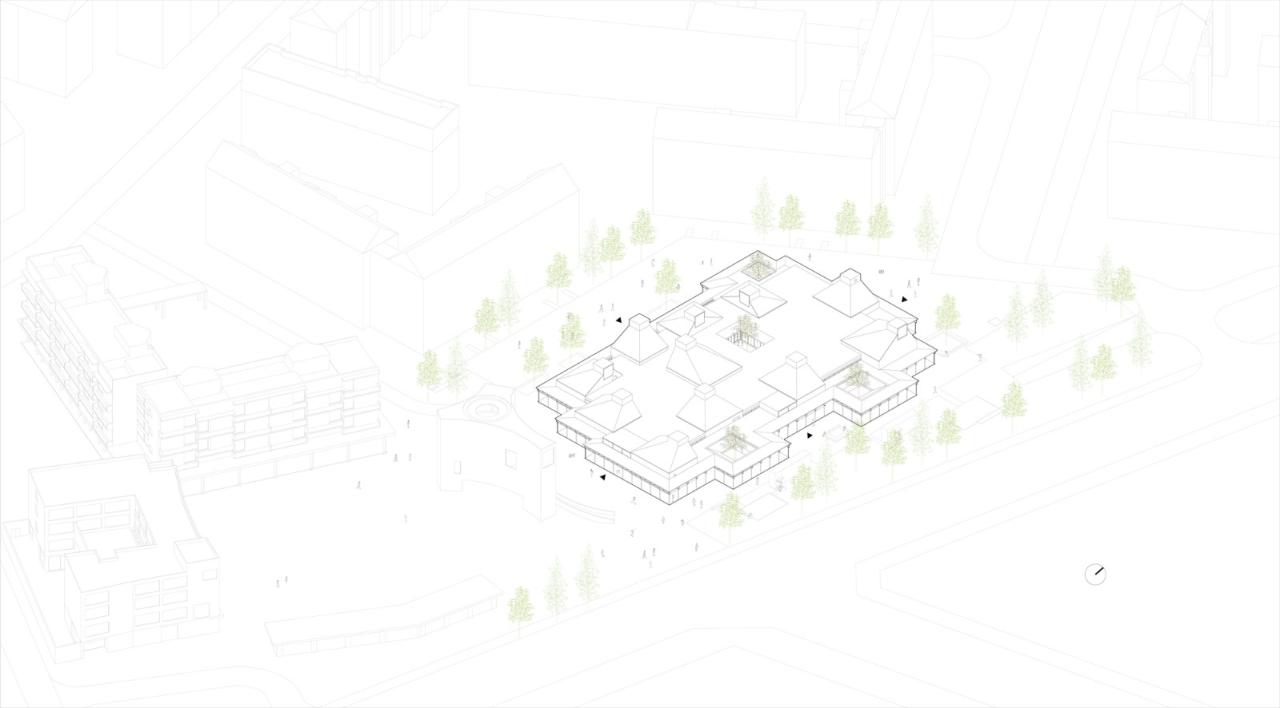 BIM建筑|阿那亚北岸市集 / 致正建筑工作室