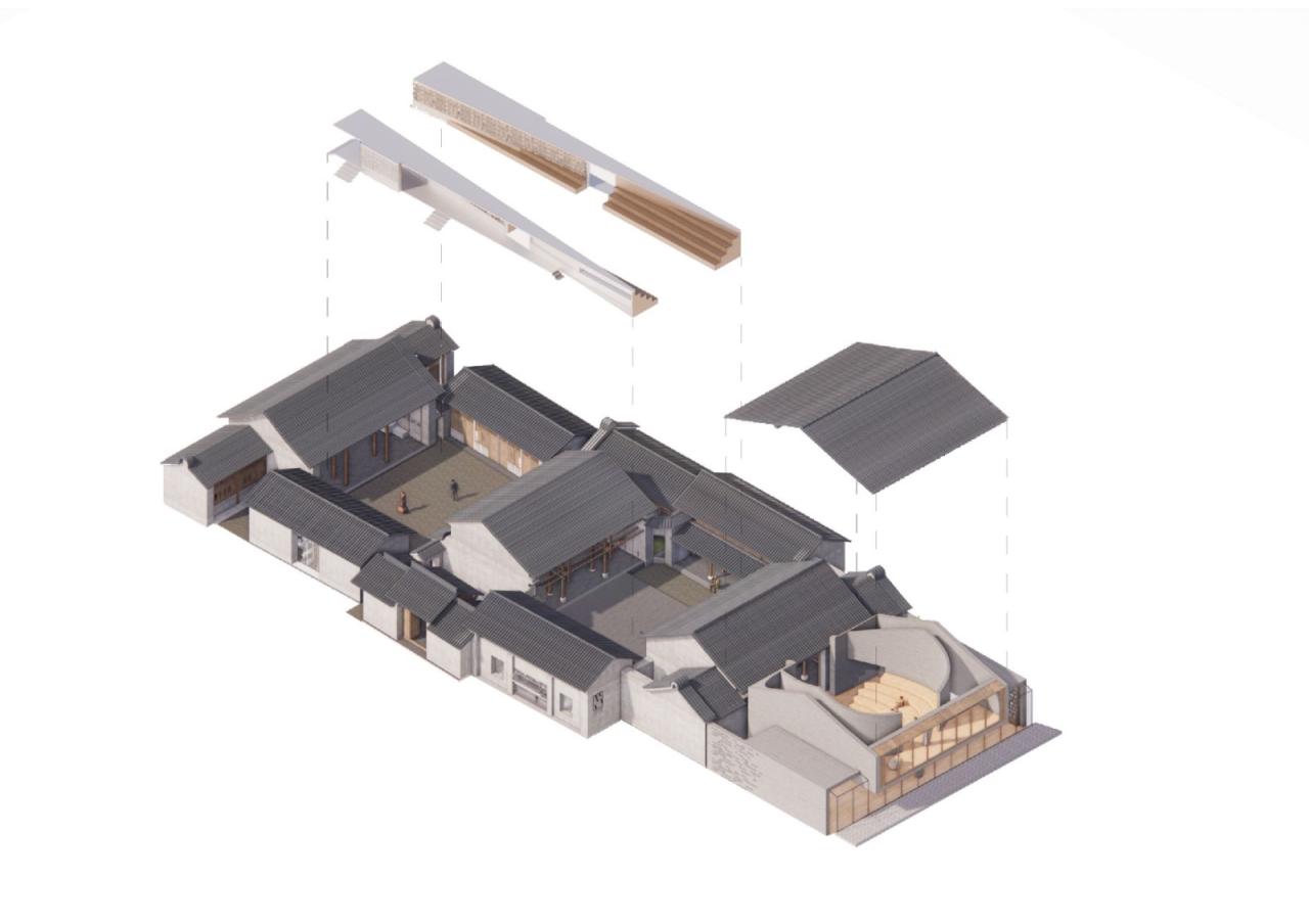 BIM建筑|先锋巍山崇正书院 / 迹·建筑事务所（TAO）