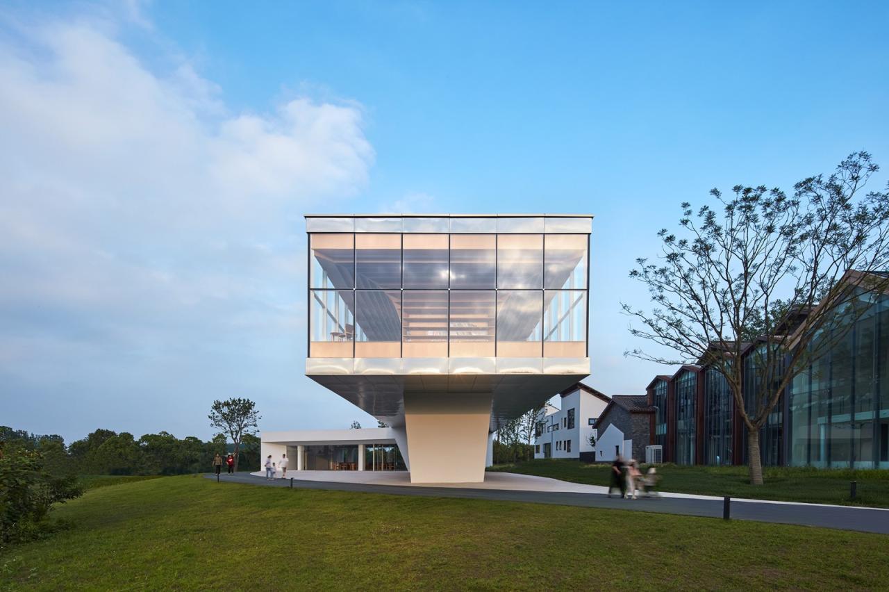 BIM建筑|白丁图书馆 / 源境建筑