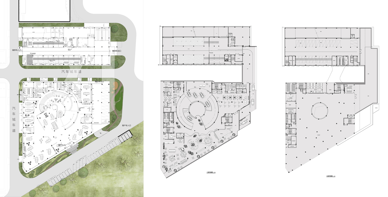 BIM建筑|充分考虑在地化和适应性，打造BMW宝马“绿星灯塔” / ARCHIHOPE
