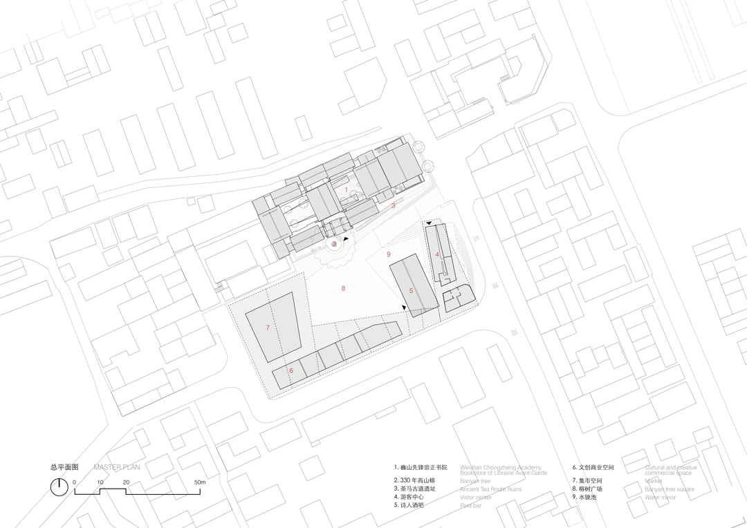 BIM建筑|先锋巍山崇正书院 / 迹·建筑事务所（TAO）