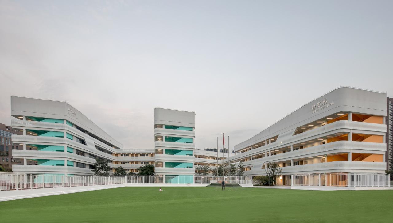 BIM建筑|南方科技大学附属实验学校 / 立方设计