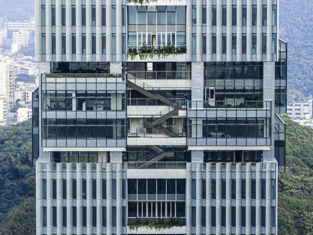 BIM建筑|T33全时中心：人、自然与科技的未来想象与表达 / Aedas建筑设计事务所