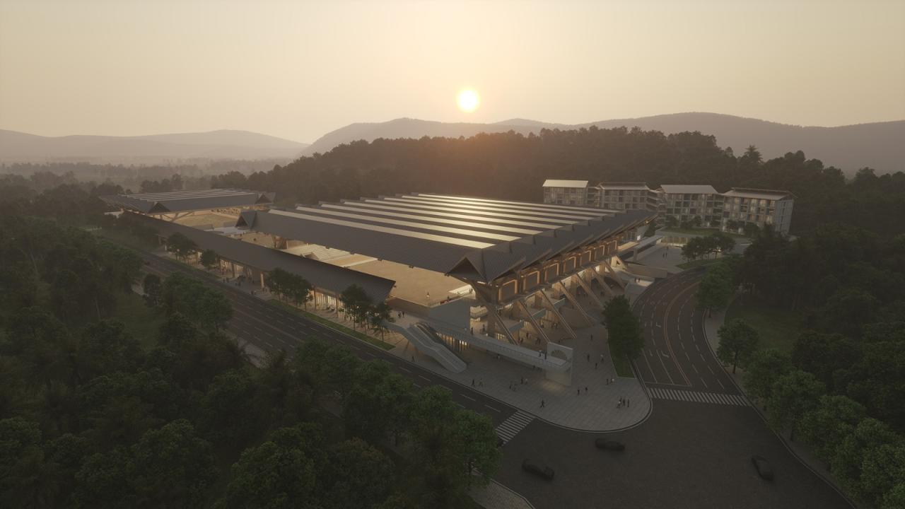 BIM建筑|深圳市光明国际马术中心/ 汤桦建筑设计