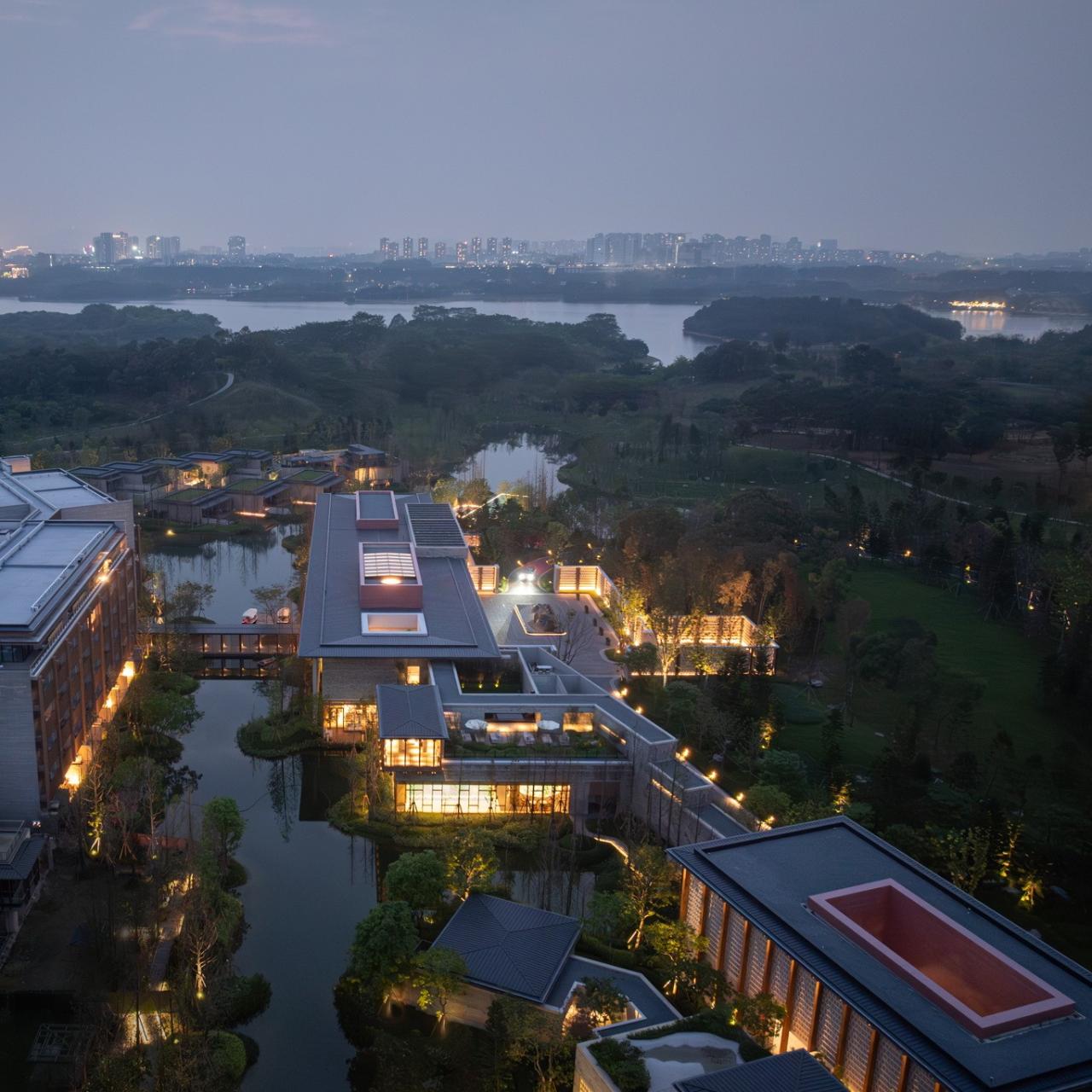 BIM建筑|东莞松山湖悦榕庄 / gad