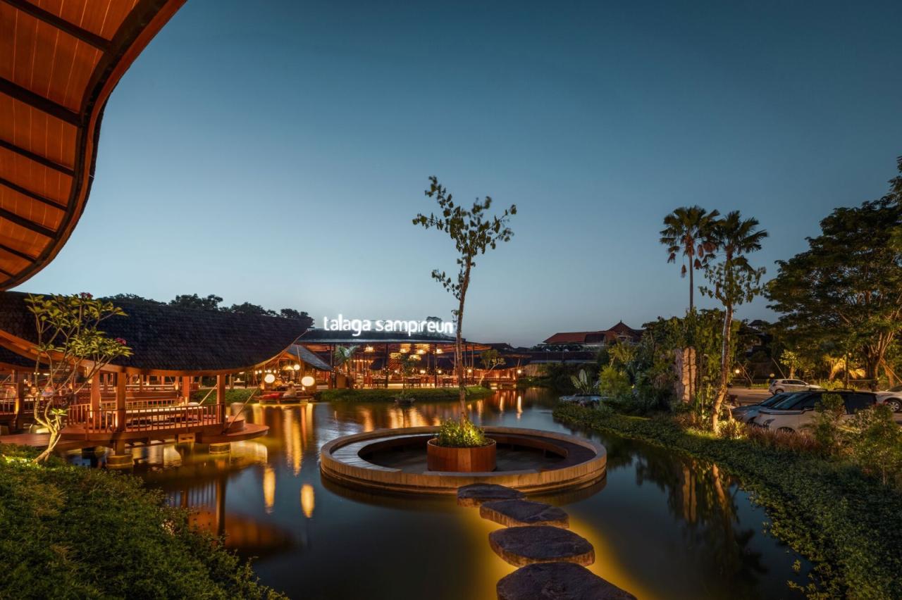 BIM建筑|Talaga Sampireun 巴厘岛餐厅 / K-Thengono Design Studio