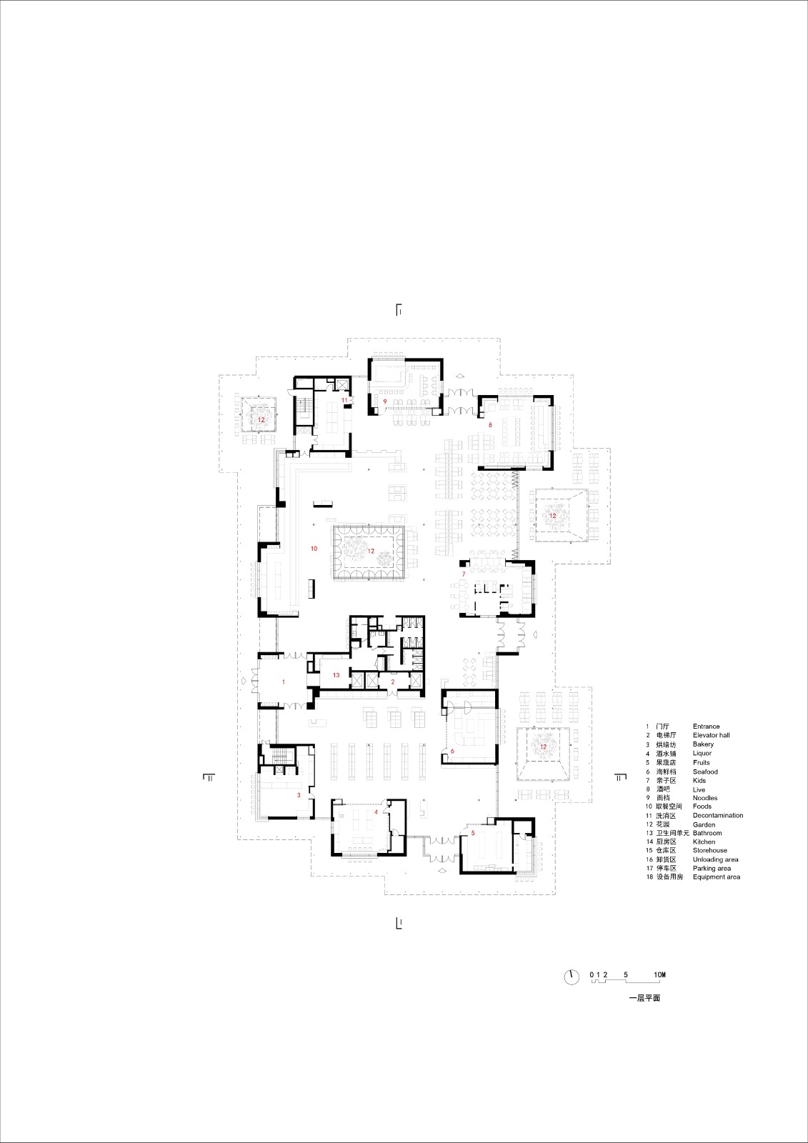 BIM建筑|阿那亚北岸市集 / 致正建筑工作室