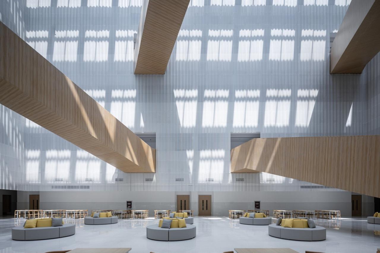 BIM建筑|江苏省梅村高级中学空港分校 / 华南理工大学建筑设计研究院