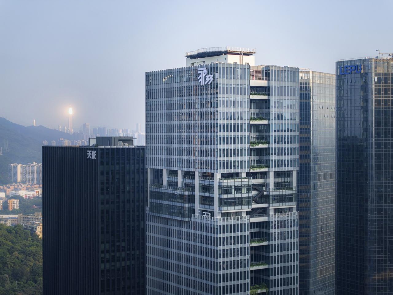 BIM建筑|T33全时中心：人、自然与科技的未来想象与表达 / Aedas建筑设计事务所