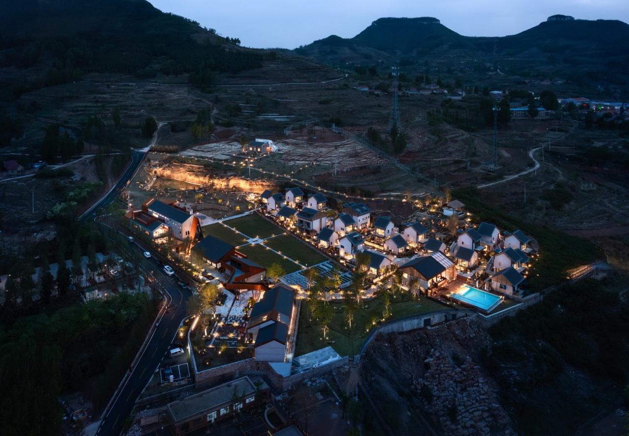 BIM建筑|无名境回崮自然疗愈民宿 / 杭州归乡宅院科技有限公司