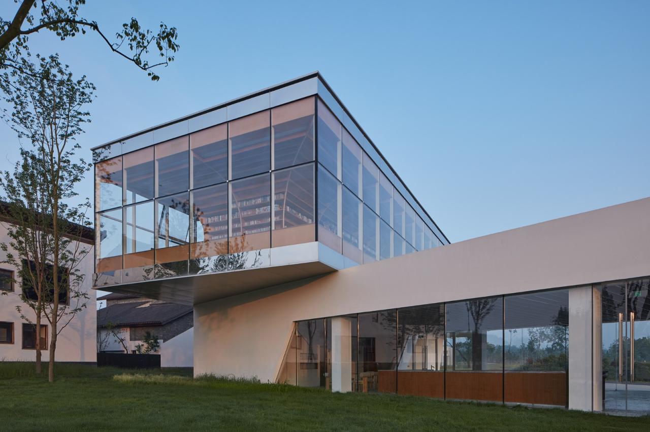 BIM建筑|白丁图书馆 / 源境建筑