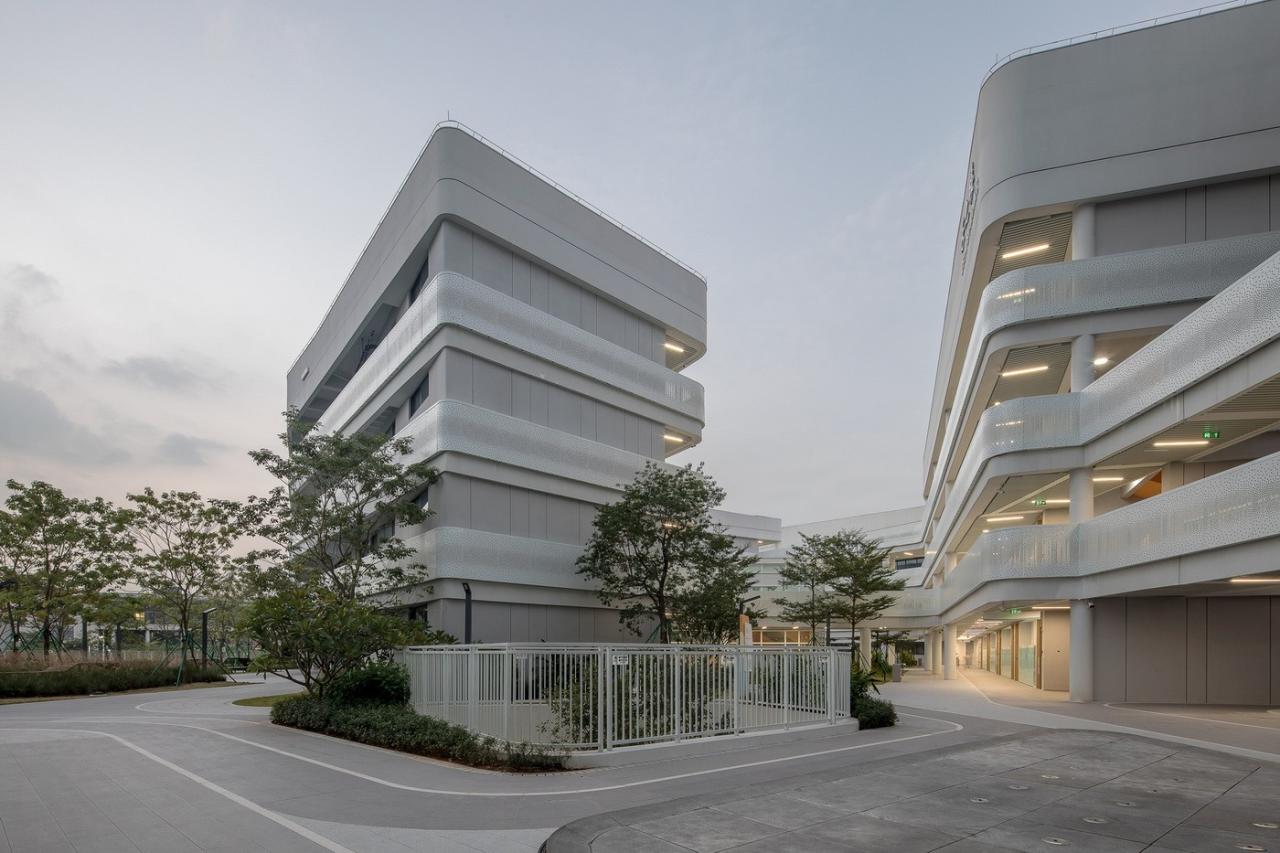 BIM建筑|南方科技大学附属实验学校 / 立方设计