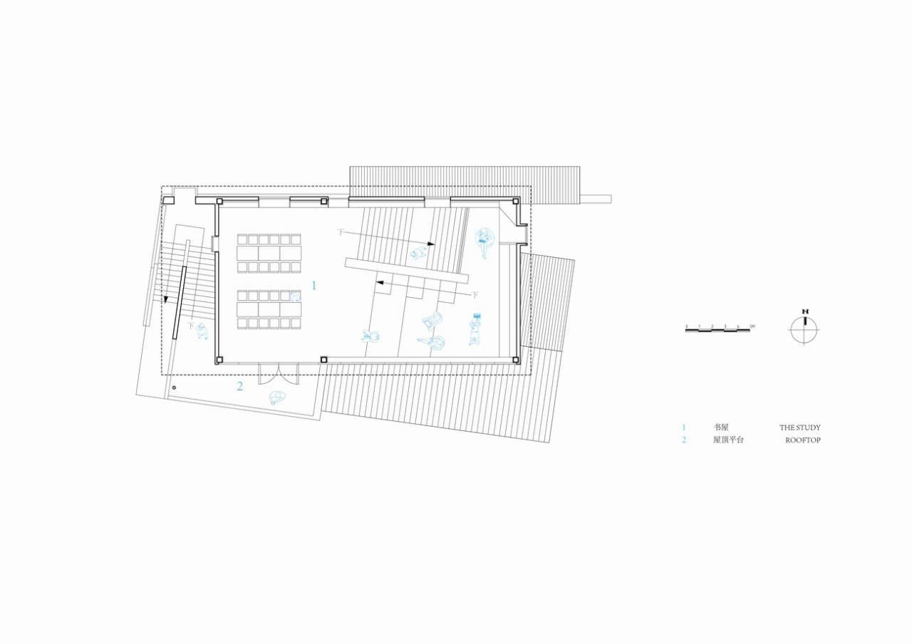 BIM建筑|龙南村伯鸿书屋 / 森上建筑