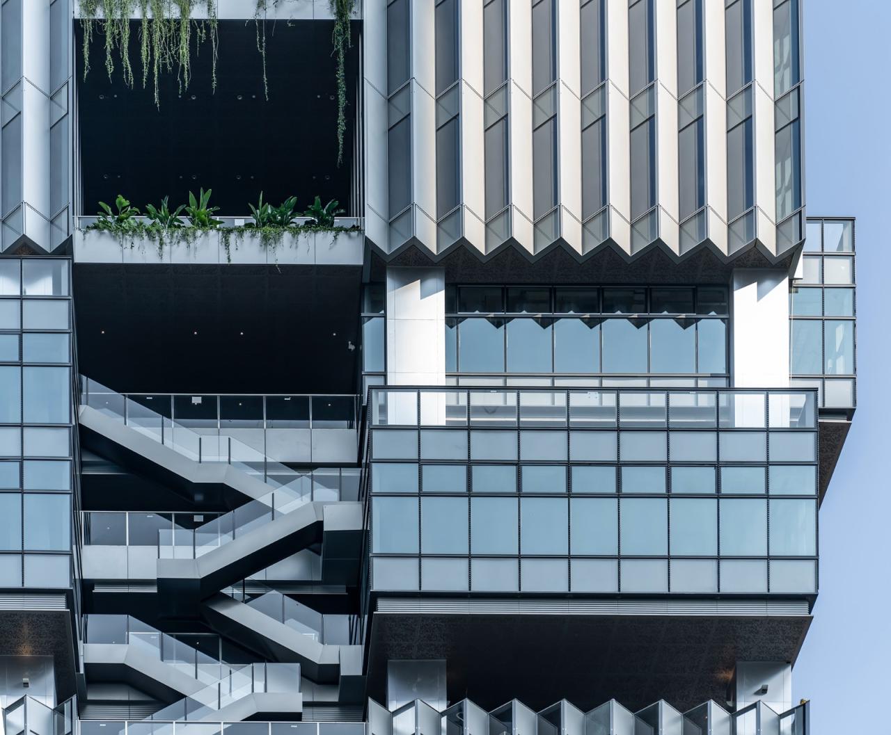 BIM建筑|T33全时中心：人、自然与科技的未来想象与表达 / Aedas建筑设计事务所