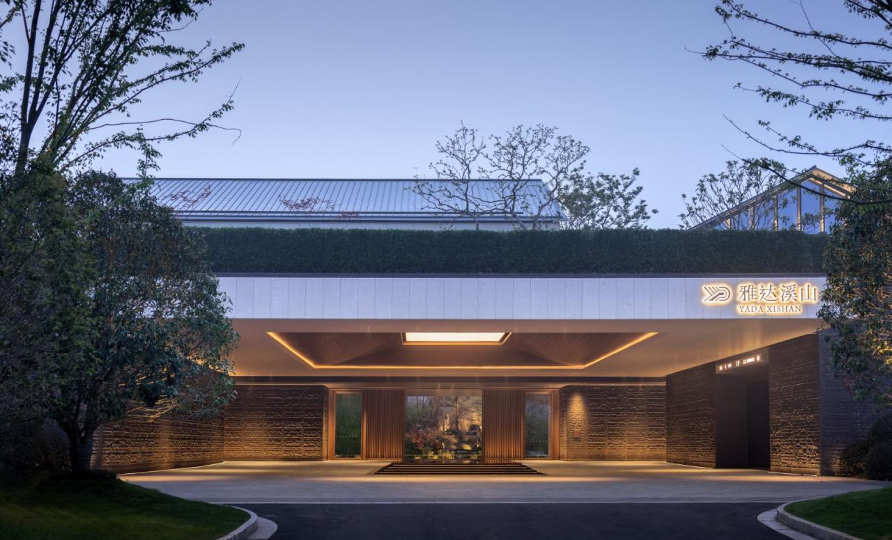 BIM建筑|宜兴雅达溪山酒店：方寸溪山 / goa大象设计